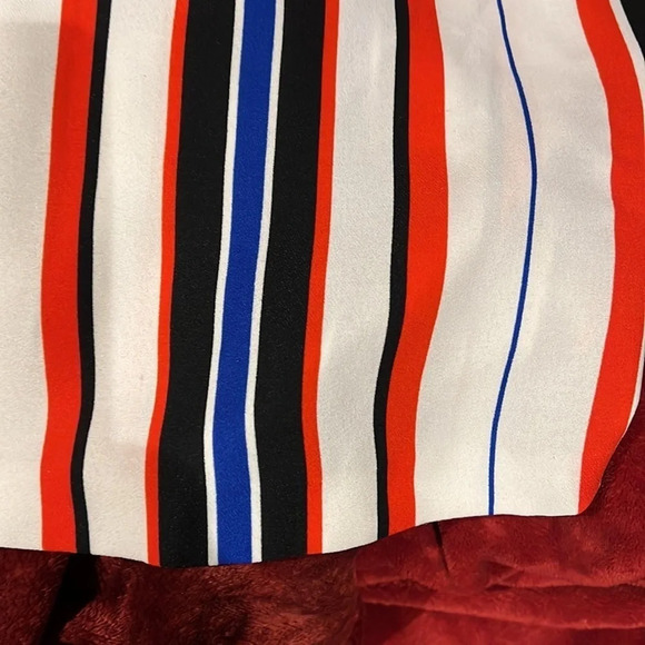 Vince  Camuto Sleeveless Tunic striped Blouse Sz L - Picture 11 of 13